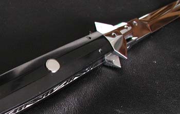 Custom handcrafted switchblades and stilettos