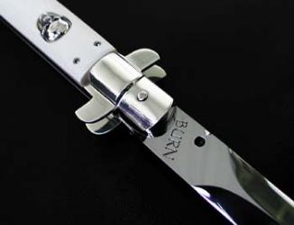 Custom handcrafted switchblades and stilettos