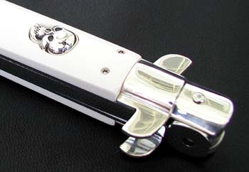 Custom handcrafted switchblades and stilettos