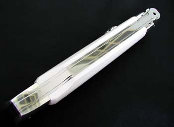 Custom handcrafted switchblades and stilettos