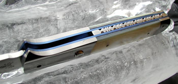 Custom handcrafted switchblades and stilettos