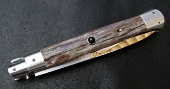 Custom handcrafted switchblades and stilettos