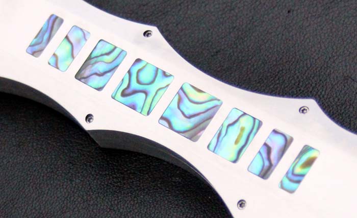 Custom handcrafted switchblades and stilettos