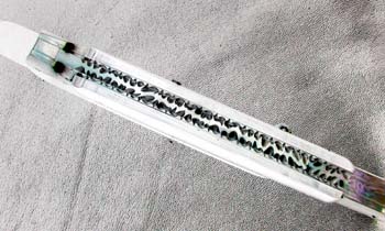 Custom handcrafted switchblades and stilettos
