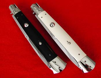 Custom handcrafted switchblades and stilettos